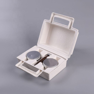 Bagasse Pulp Molded Packaging Box Gift Packaging Box