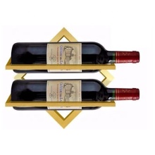 Bamboo Countertop Wood Wine Rack - Bottle Storage Holder