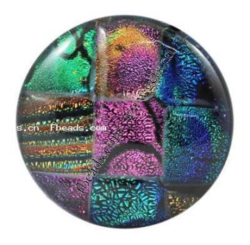 Gets dichroic glass dichroic red pendant