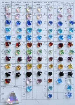 Crystal Bead Pendants (Glass Bead)