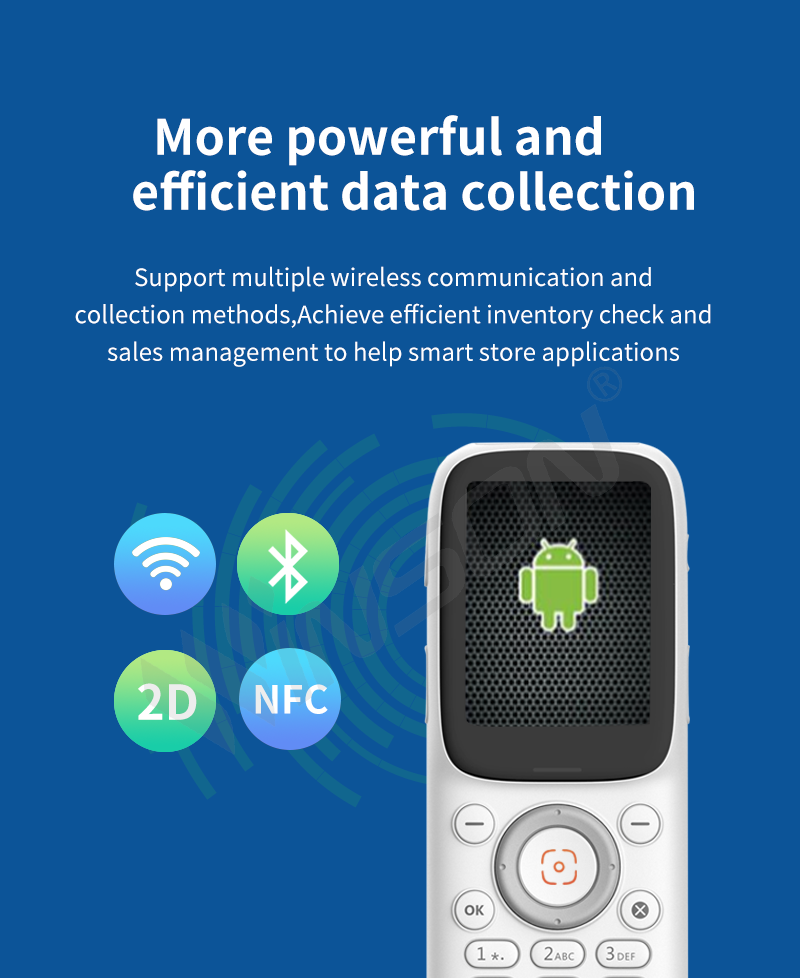 1.0 GHz processor Rugged android pda with keyboard 