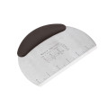 Half Circle Dough Scraper with Measurement Marks