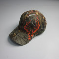 100 % Polyester Camouflage Cap mit Fluoreszenz-Stickerei