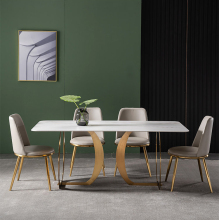 Wholesale Modern Dining Table 12 Seats Artificial Marble