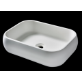 Rectangle artificial countertop washbasin for bathroom