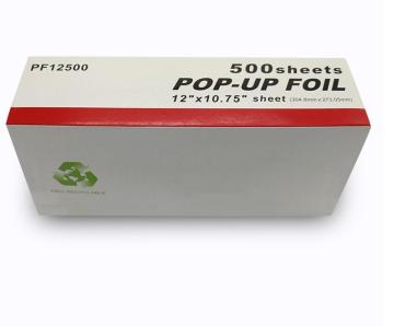 High quality disposable embossed pop up foil sheets