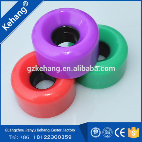 wholesale purple finger skateboard or longboad cruiser wheels 58x34mm