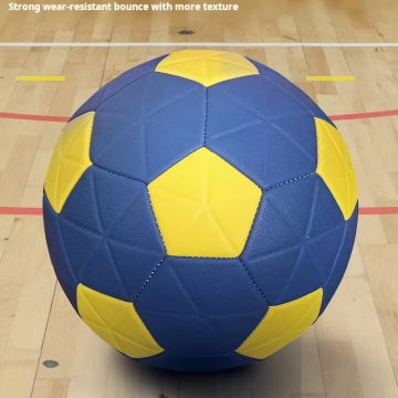 Custom No. 0 & No. 1 Microfiber PU Handball Training Gear with Durable Rubber for Kindergarten