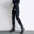 Женские комбинезоны Черные брюки Панк стиль на заказ оптом