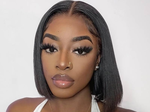13x4 Lace Front Short Straight Bob Wig 8inch