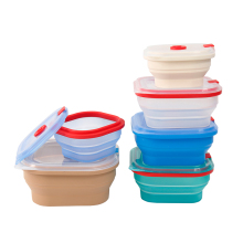 Reusable Stacking Lunch Boxes & Silicone Baby Food Storage Containers