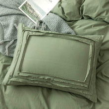 Rectangular frame pattern cotton bed sheet bedding set