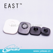 EAS square hard tag RF anti theft alarm hard tag for clothing/shoes/hat