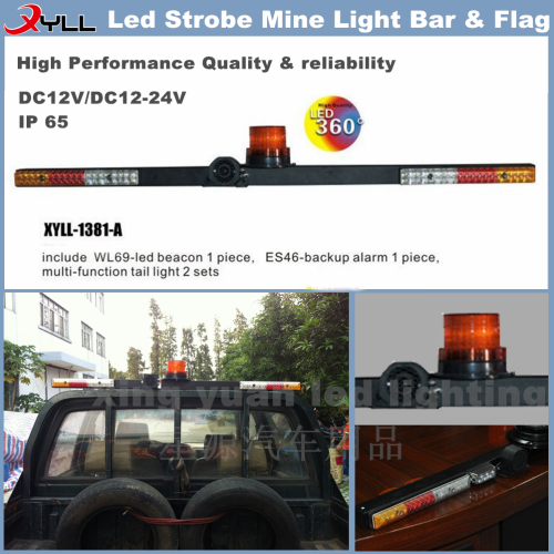 4x4 offroad car light high quality led mining light bar signal light bars