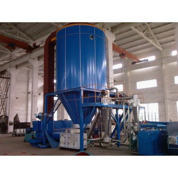 Sodium orthophosphate centrifugal spray dryer