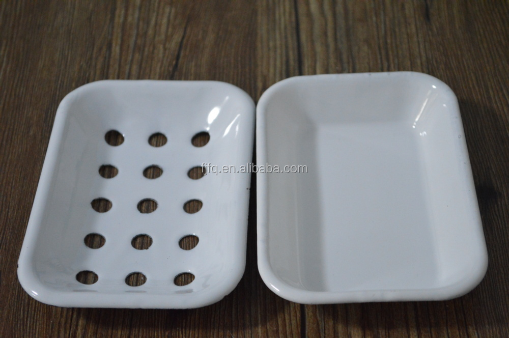 Enamel Steel Soap Holder Soap Box Soap Dish