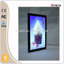 plastic light box with printed acrylic light guide panel
