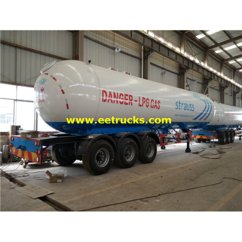 15000 Gallons LPG Gas Delivery Tanker Trailers