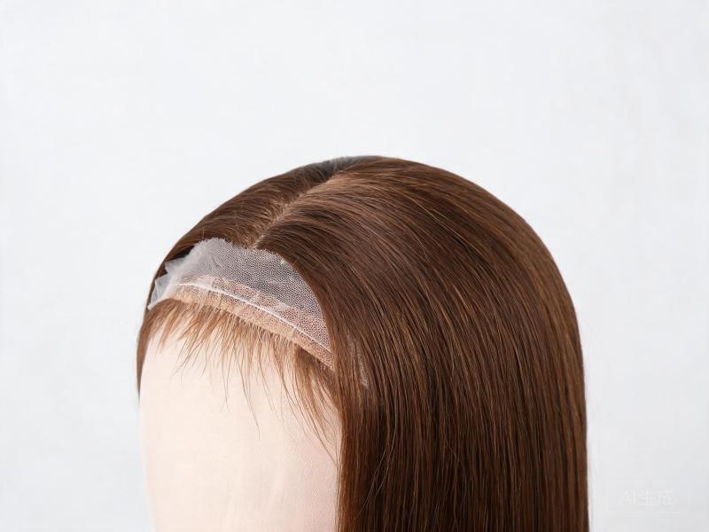 Medium Brown Straight Lace Front Wig Human Hair