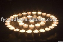 Iran market White Tea-light Candle/ Velas/ Bougies/ Teelichte/ Theelichten