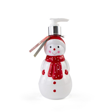 Christmas Dispenser Lotion Pump Plastic Shampoo Bottle