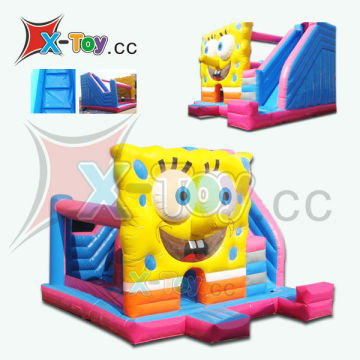 The inflatable SpongeBob SquarePants combo