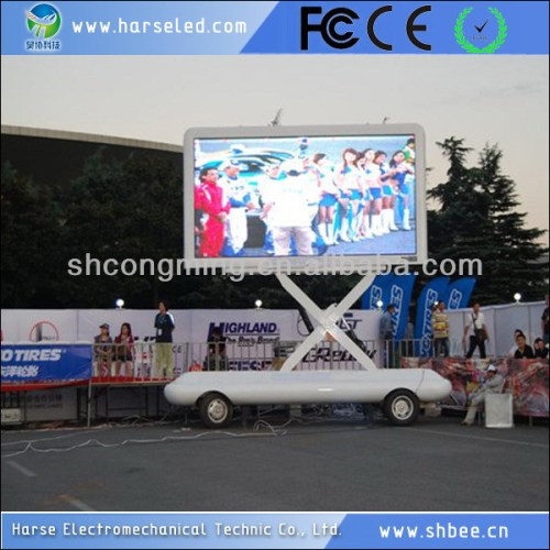 Good quality custom truck mounted led screen video