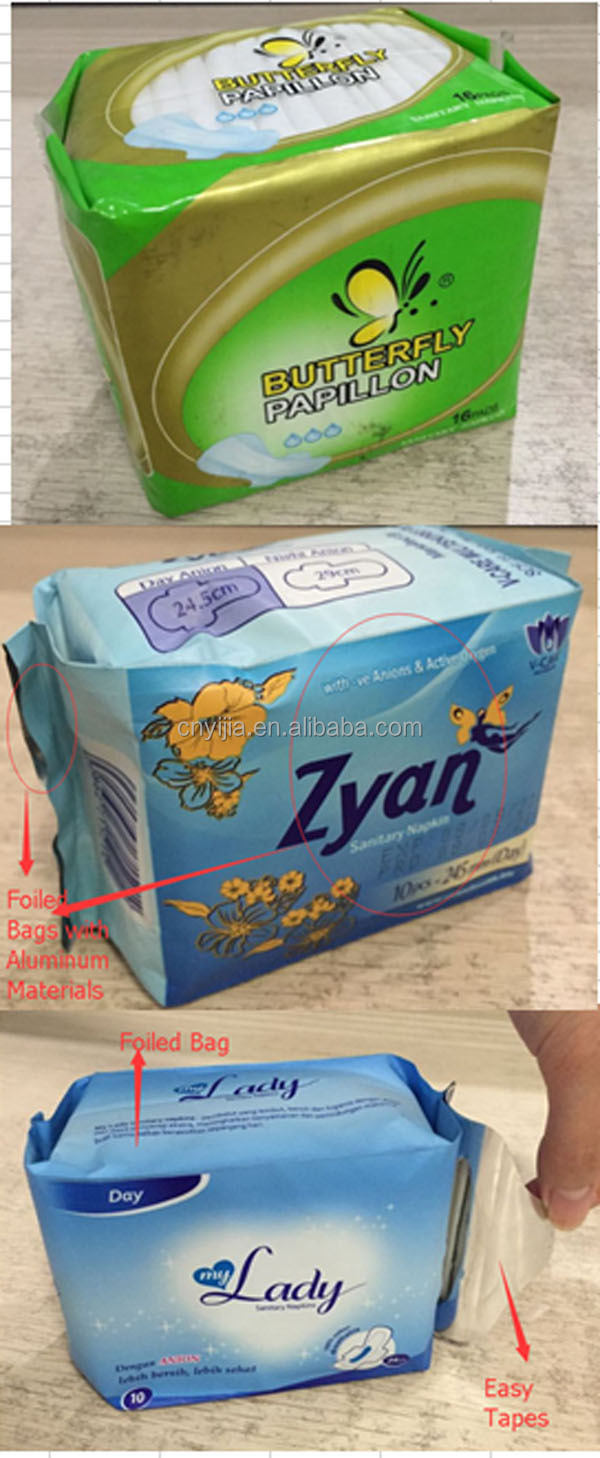 7 Layers ultra thin Anion sanitary napkin