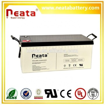 Neata battery 12v rechargeable gel battries 100ah battery for solar panel