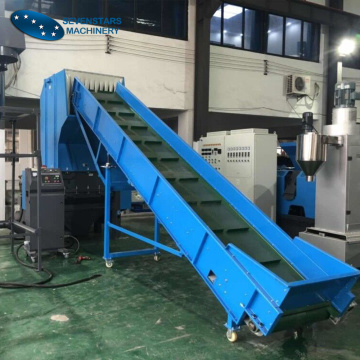 Waste Plastic PET bottle crushing crusher machine line