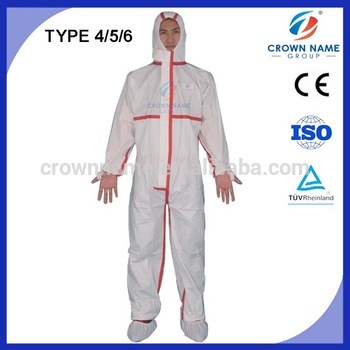 Disposable nonwoven fire retardant coverall                        
                                                                                Supplier's Choice