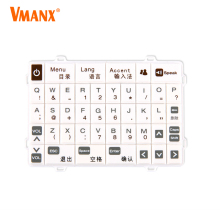 Customized Beautiful Silicone Rubber Mobile Phone Keypads