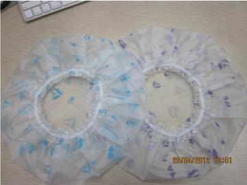 Cheap Plastic fashion shower Cap