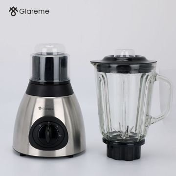 Multi-functional 2-in-1 blender with glass
