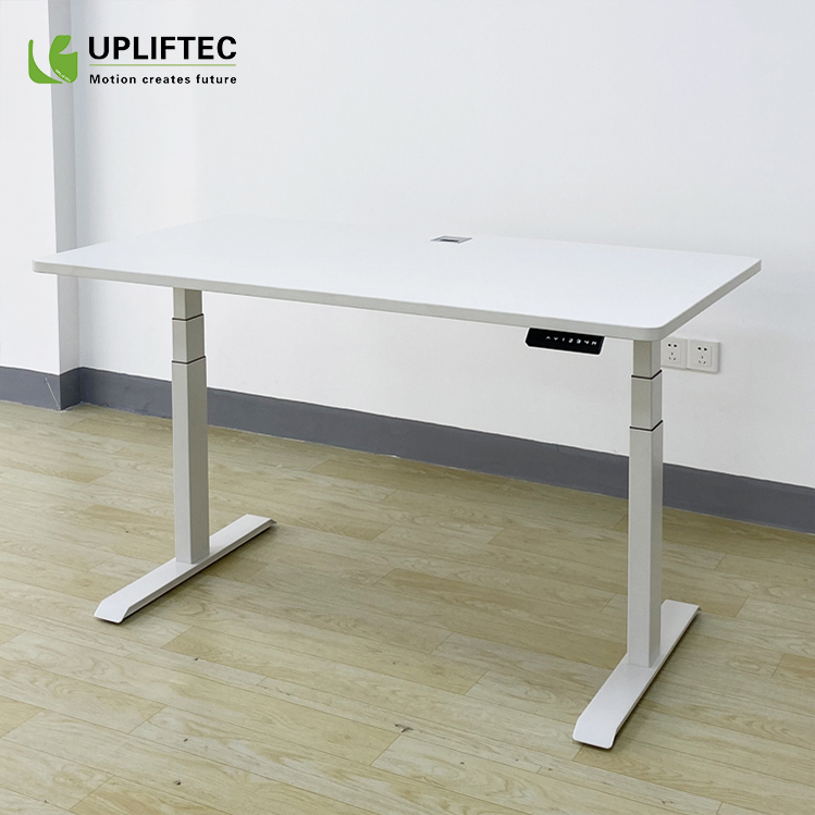 Low Noise Dual Motor Height Adjustable Computer Desk