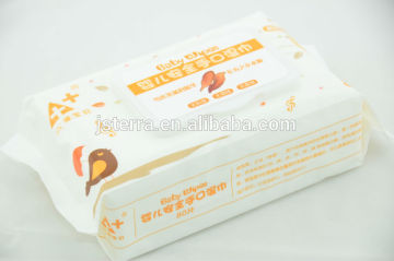 80pcs disposable baby wet wipes rich in yacon essence add in aloe&VE welcome OEM/ODM