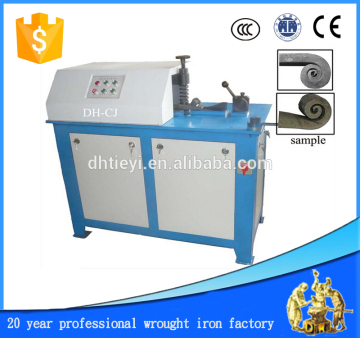 hydraulic hot rolled ornamental wrough iron coil rolling machine design