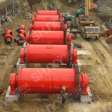 Wet ball mill used in mining and quarry