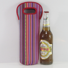 Newest Striped Design Neoprene Wine Bottle Coolers