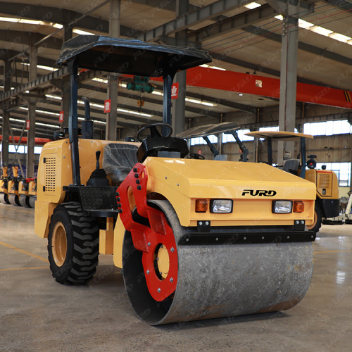 Chinês pneu pneumático de 3 toneladas de tambor único rolo vibratório Roller Solo Preço do compactador