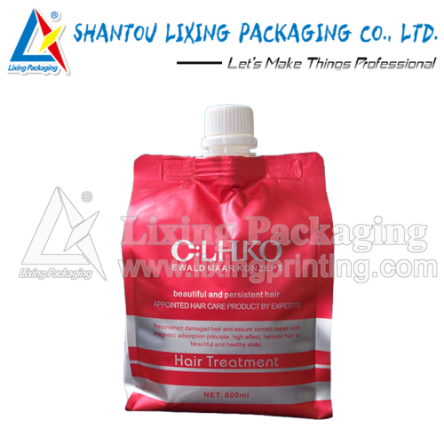 LIXING PACKAGING cosmetic hair extensions plastic packaging bag