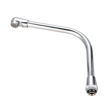 Stainless Steel Spout with Chrome Finish