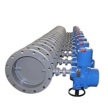 gas smoke motorized air duct damper