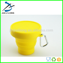 Portable silicone collapsible cup folding cup foldable cup for travel