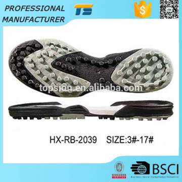 Rubber Wholesale Indoor Football Shoe Men Soles