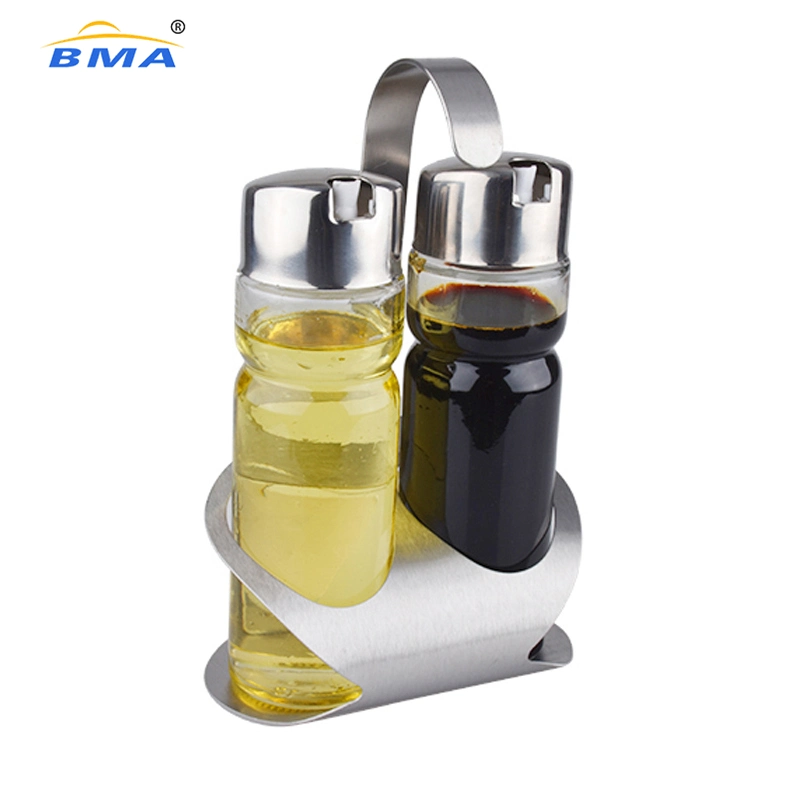 Kitchen Table Cruet Vinegar Bottle Oil Vinegar Dispenser Set