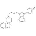 Spiro[isobenzofuran-1(3H),4'-piperidine],1'-[4-[1-(4-fluorophenyl)-1H-indol-3-yl]butyl]- CAS 147817-50-3