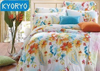 Luxury Double Colorful Cotton Bedding Sets / Twin Bedroom B