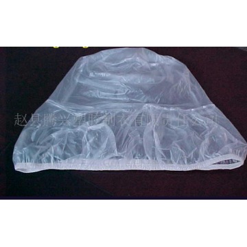 Housse anti-pluie pour capuchon en PVC réutilisable