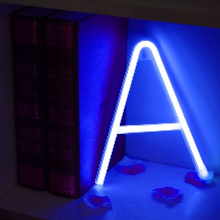 wall lights indoor 4ft letter neon sign big led 3d logo for retail